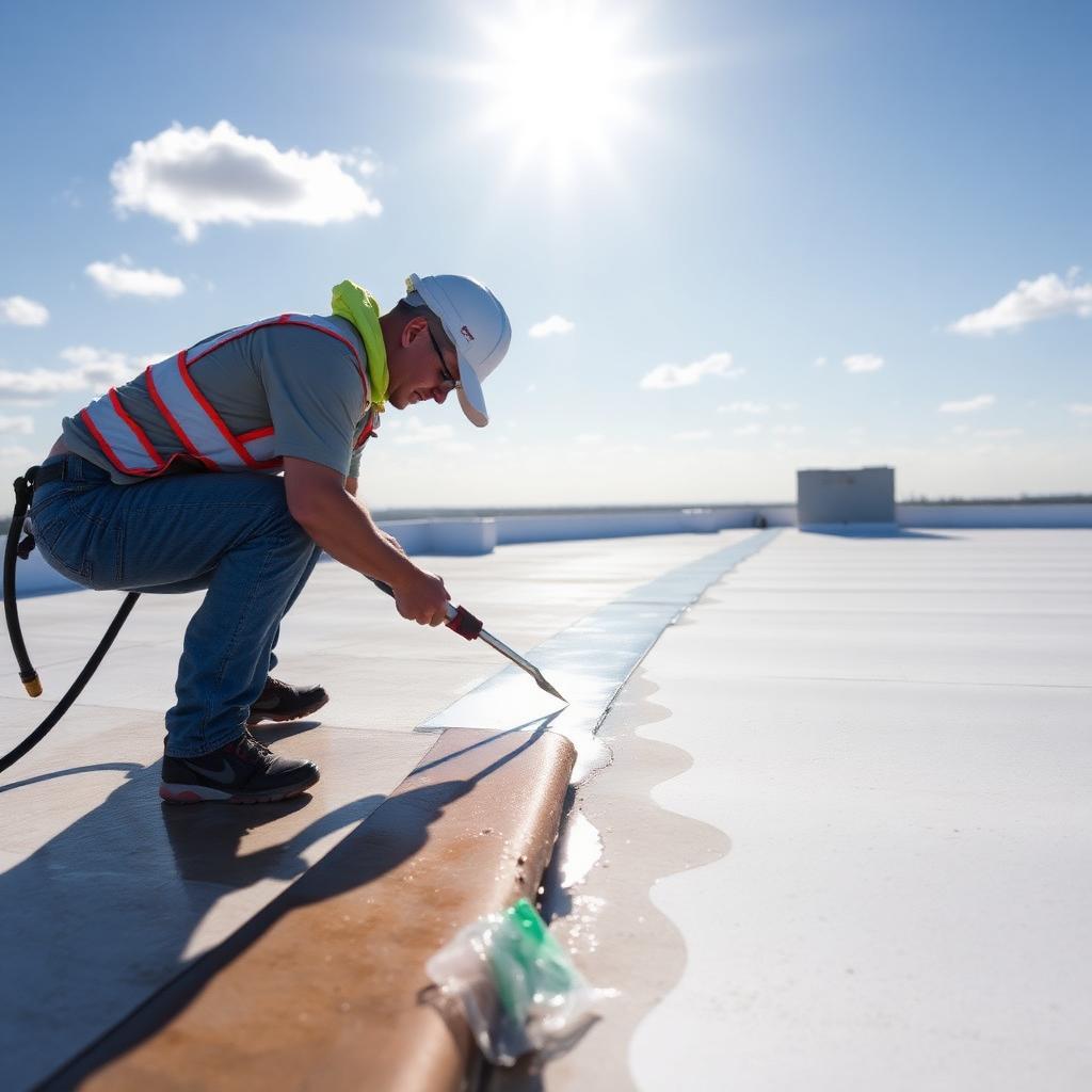 Flat-roof waterproofing